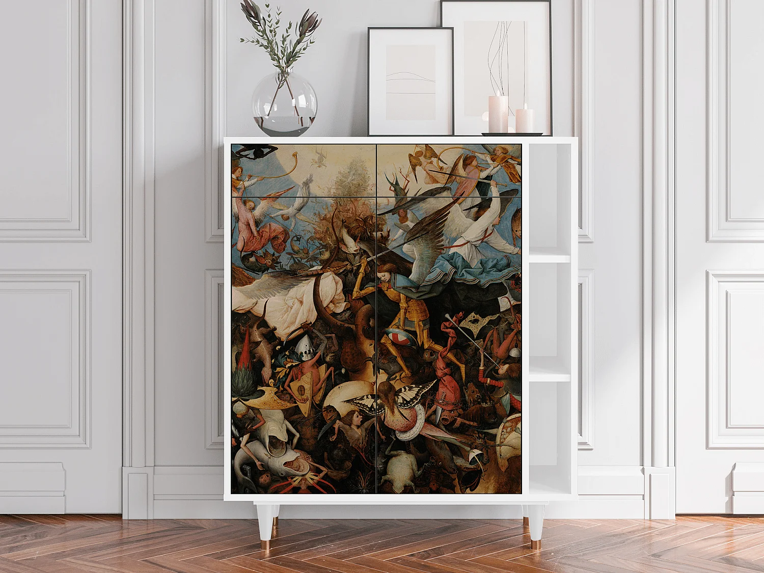 Dressoir - 96х110х41 cm - BS6 - The Fall, Wit