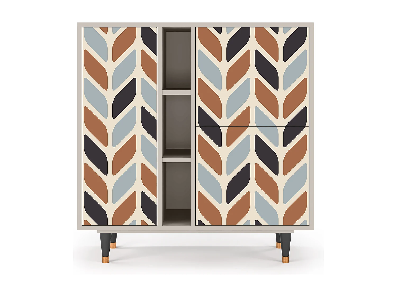 Aparador - 94х96х41 cm - BS5 - Beige Laure, Arena