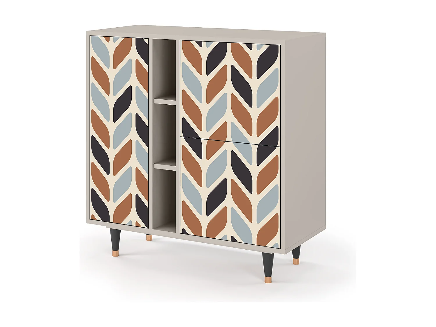 Aparador - 94х96х41 cm - BS5 - Beige Laure, Arena