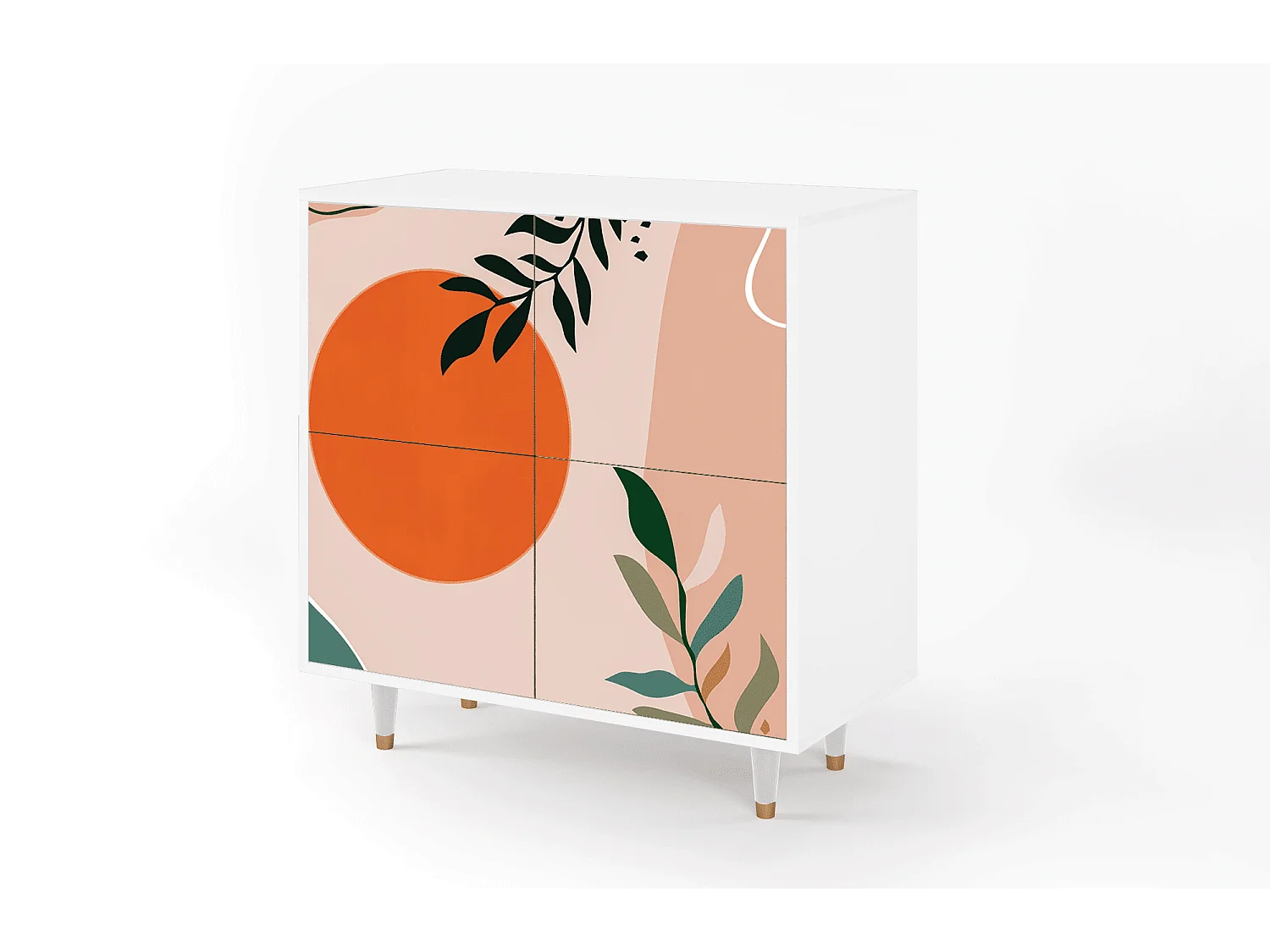 Credenza - 94x96x48 cm - BS3 - Artwork, Bianco