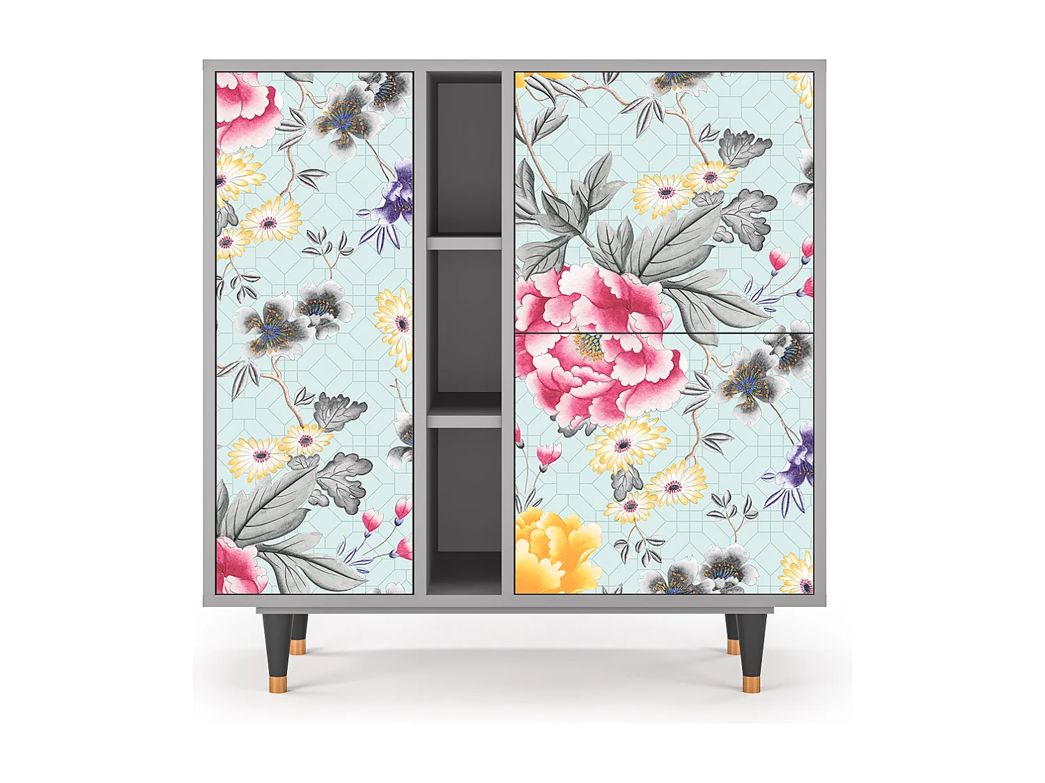 Dressoir - 94х96х41 cm - BS5 - Sky Garden, Grijs