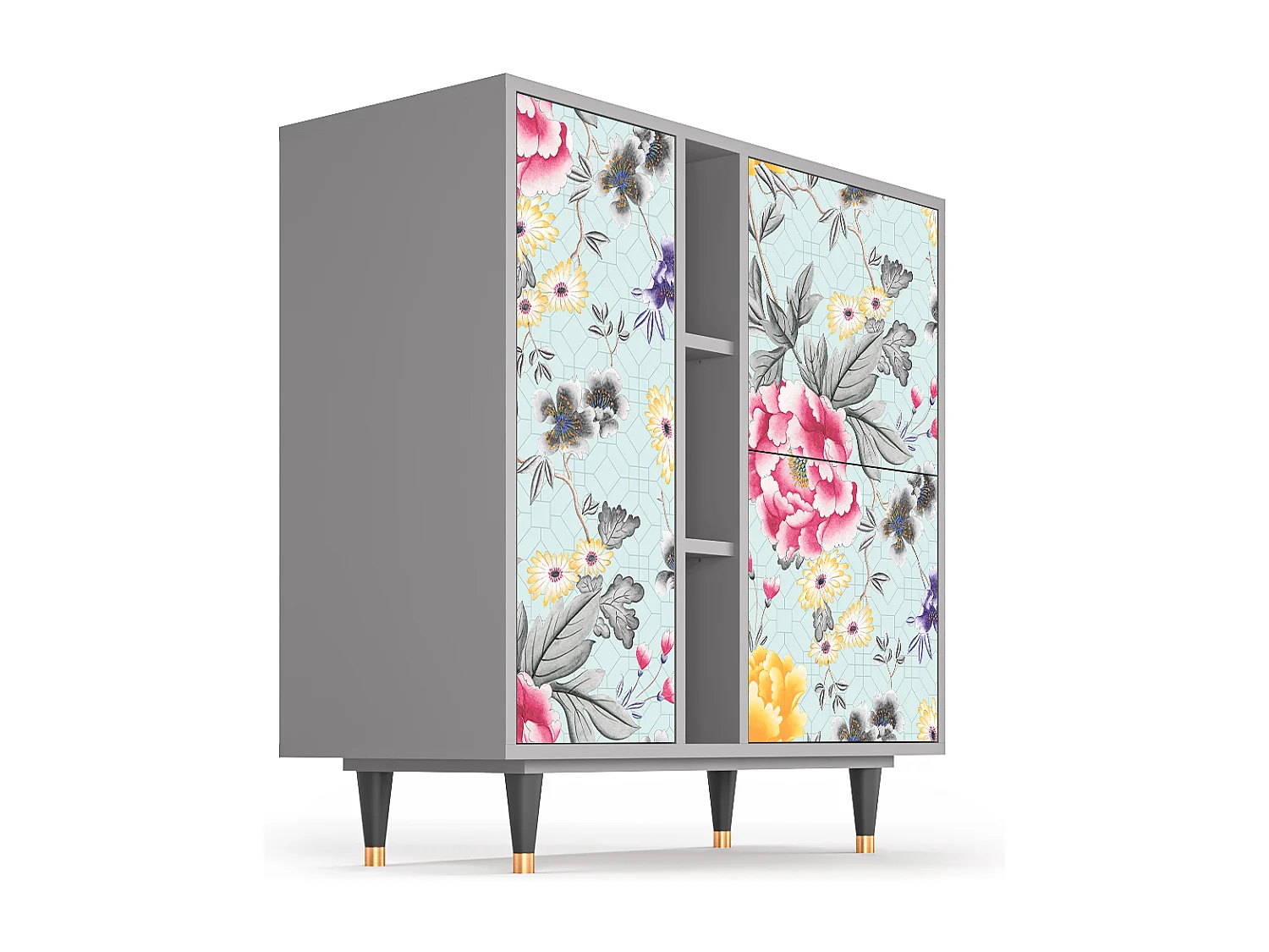 Dressoir - 94х96х41 cm - BS5 - Sky Garden, Grijs