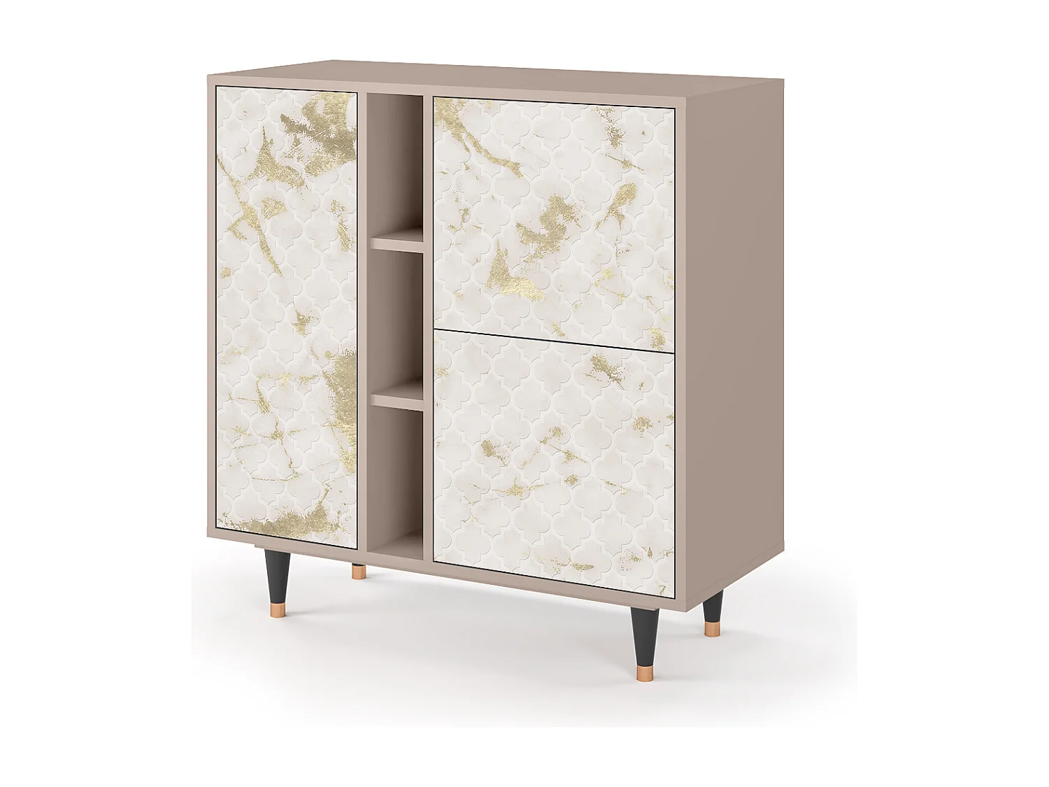 Buffet - 94х96х41 cm - BS5 - Sahara desert, Latte