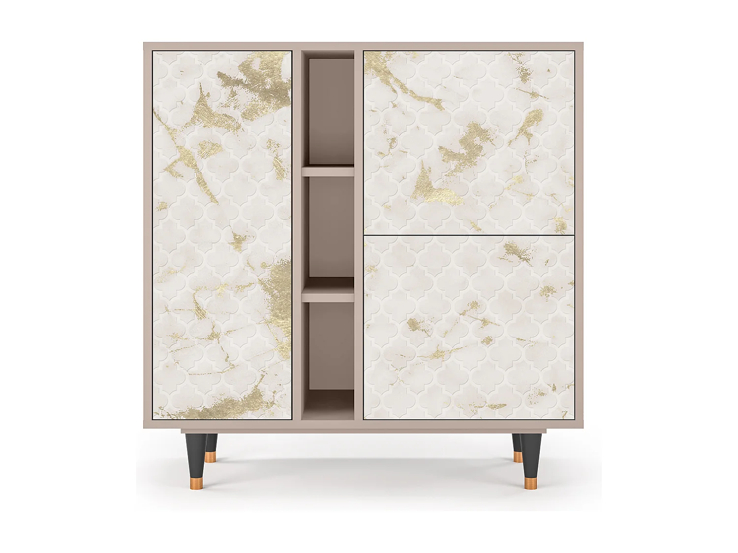 Buffet - 94х96х41 cm - BS5 - Sahara desert, Latte