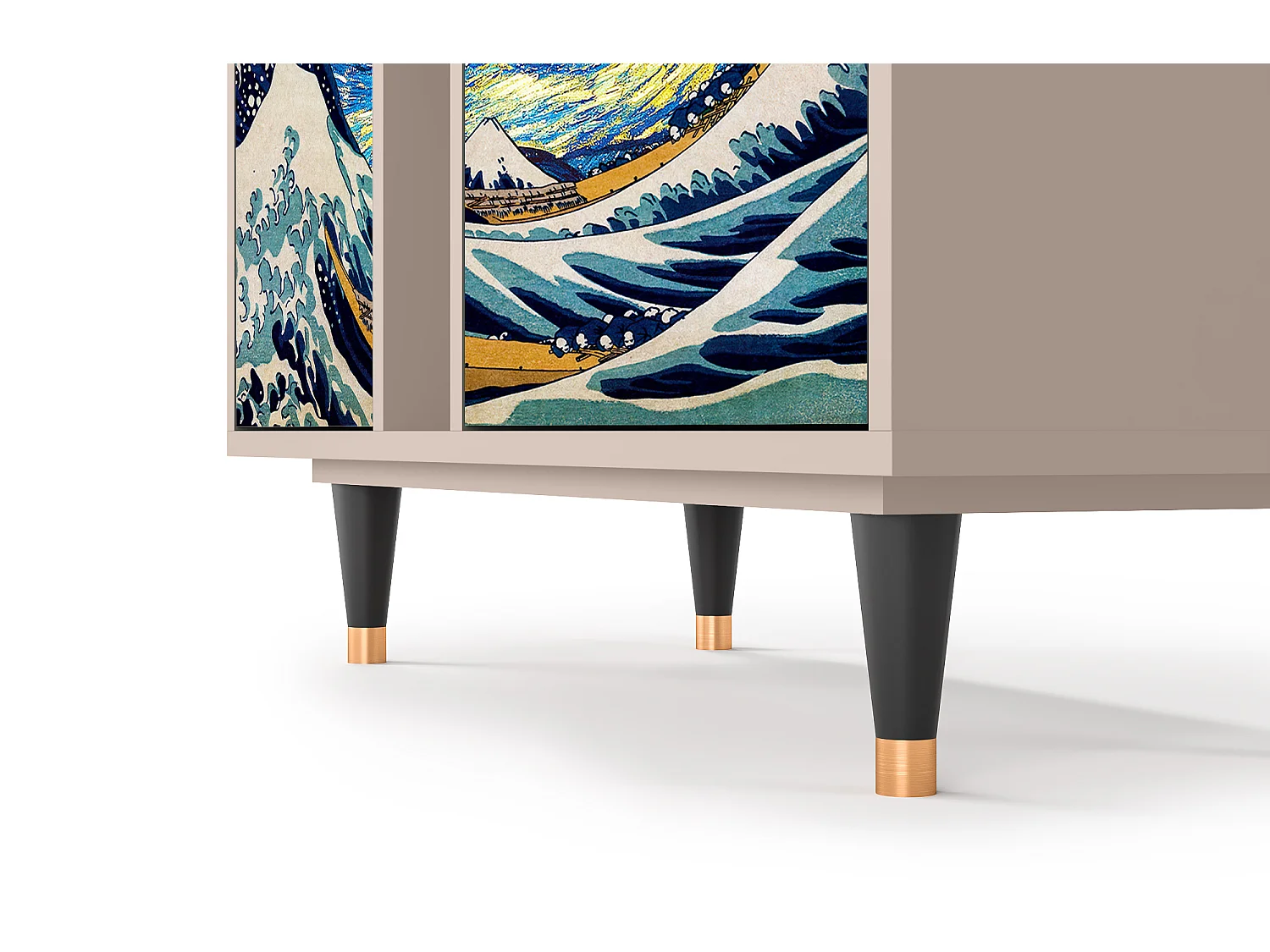 Sideboard - 94х96х41 cm - BS5 - Great Wave, Latte