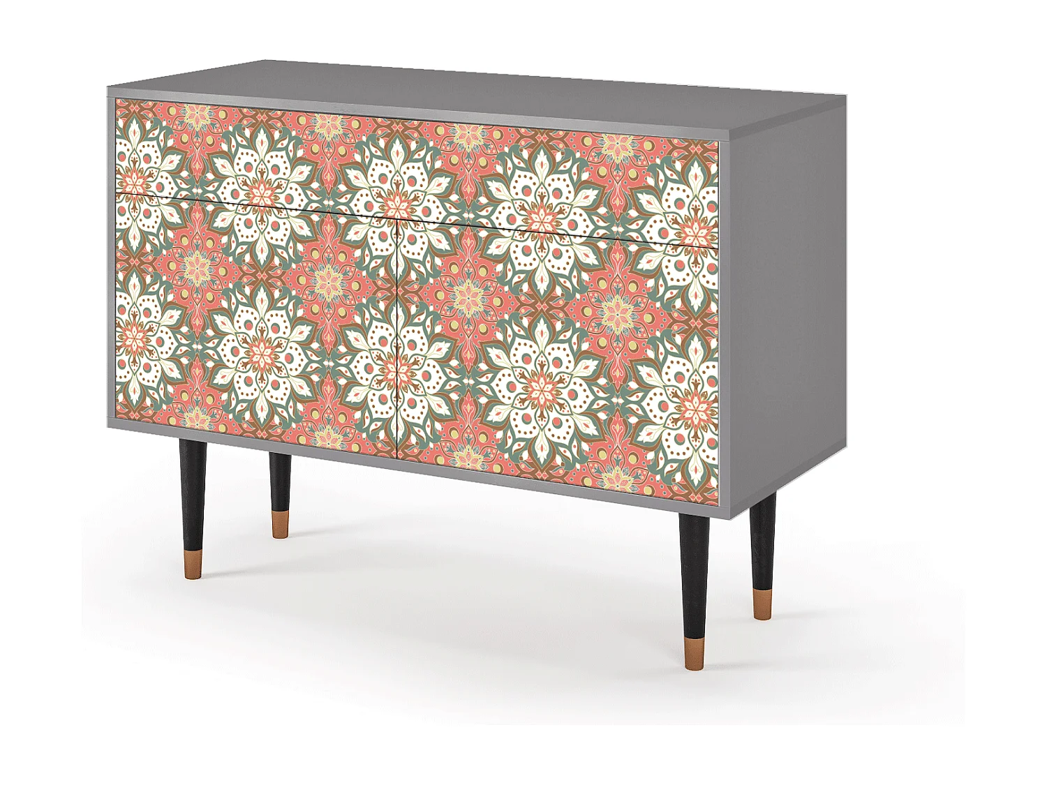 Dressoir - 115x85x48 cm - BS4 - Peach Grove, Grijs