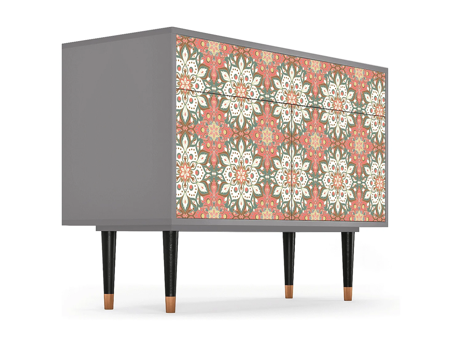 Dressoir - 115x85x48 cm - BS4 - Peach Grove, Grijs