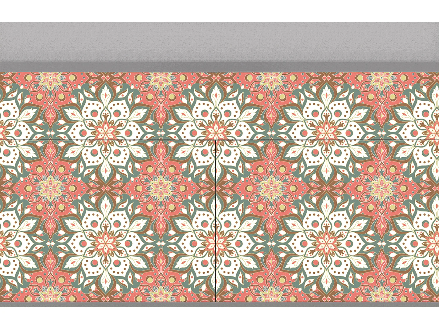 Dressoir - 115x85x48 cm - BS4 - Peach Grove, Grijs