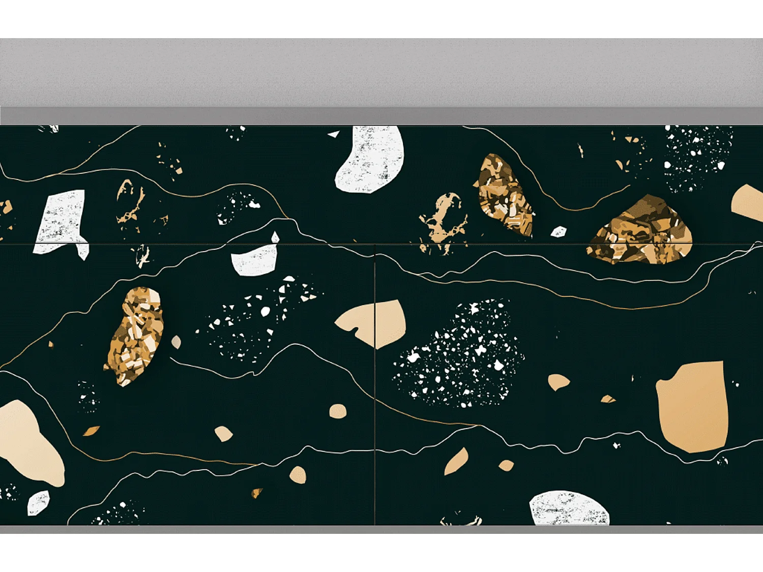 Aparador - 115x85x48 cm - BS4 - Space Rocks, Gris