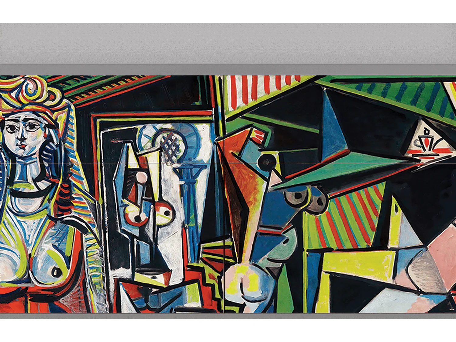 Dressoir - 115x85x48 cm - BS4 - Women of Algiers, Grijs