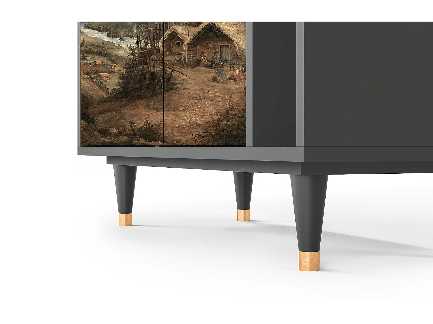 Aparador - 96х110х41 cm - BS6 - View Across the Plains , Antracite