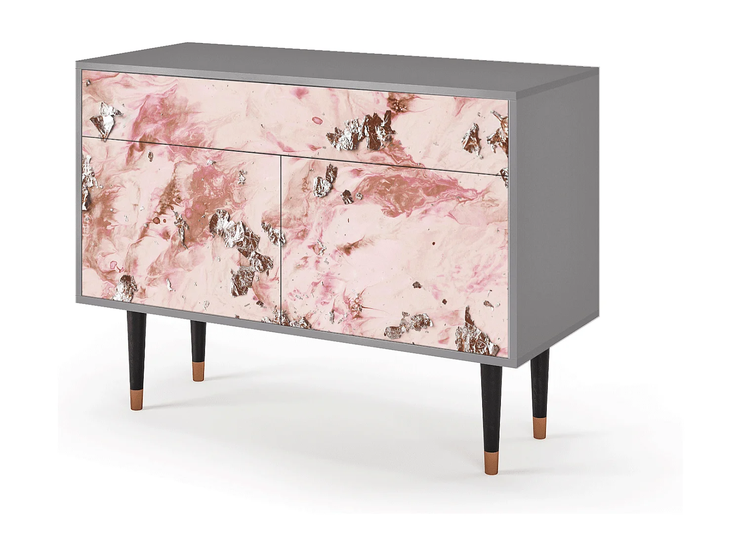 Buffet - 115x85x48 cm - BS4 - Cotton Candy, Gris