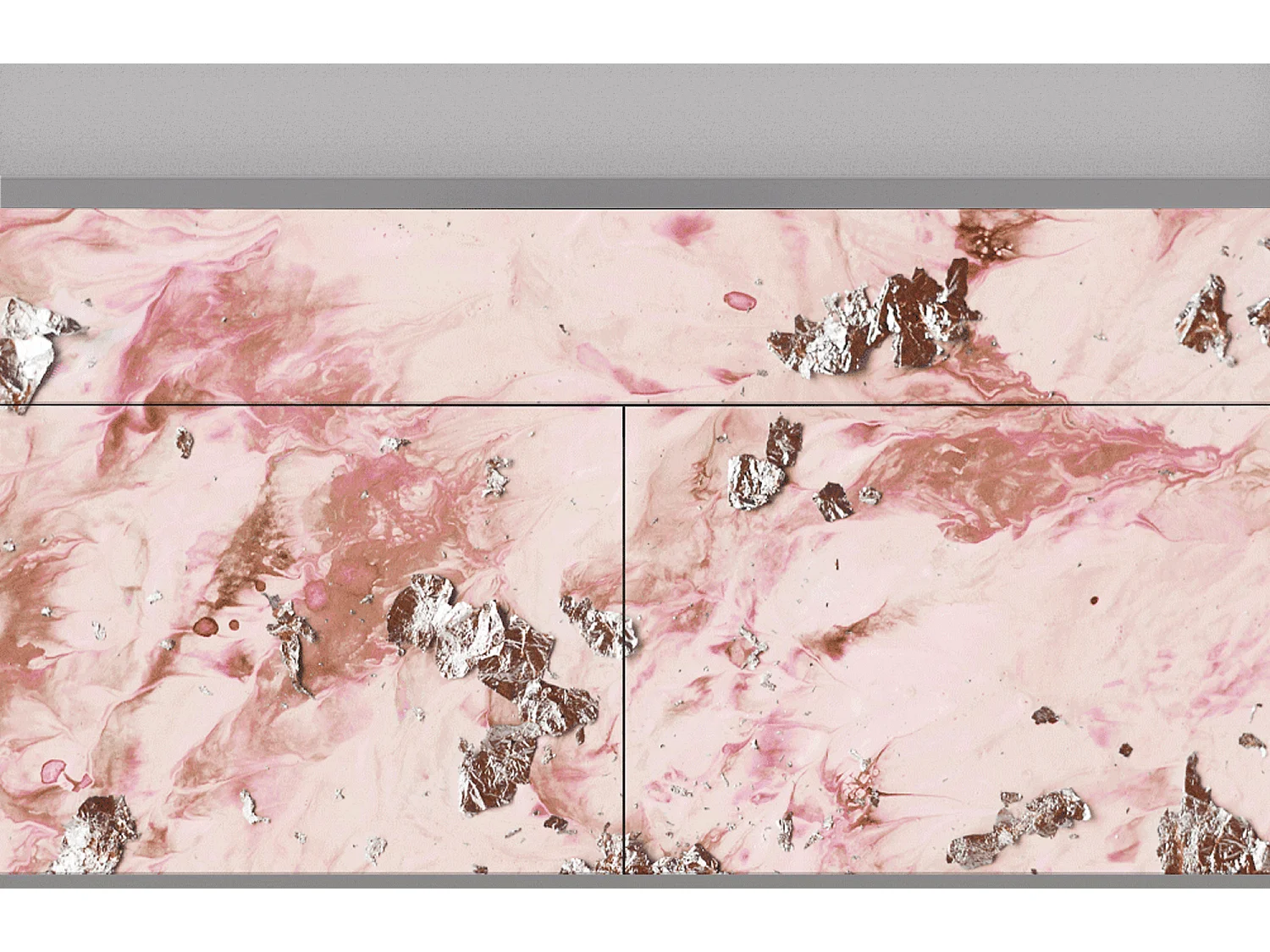 Kredens - 115x85x48 cm - BS4 - Cotton Candy, Szary