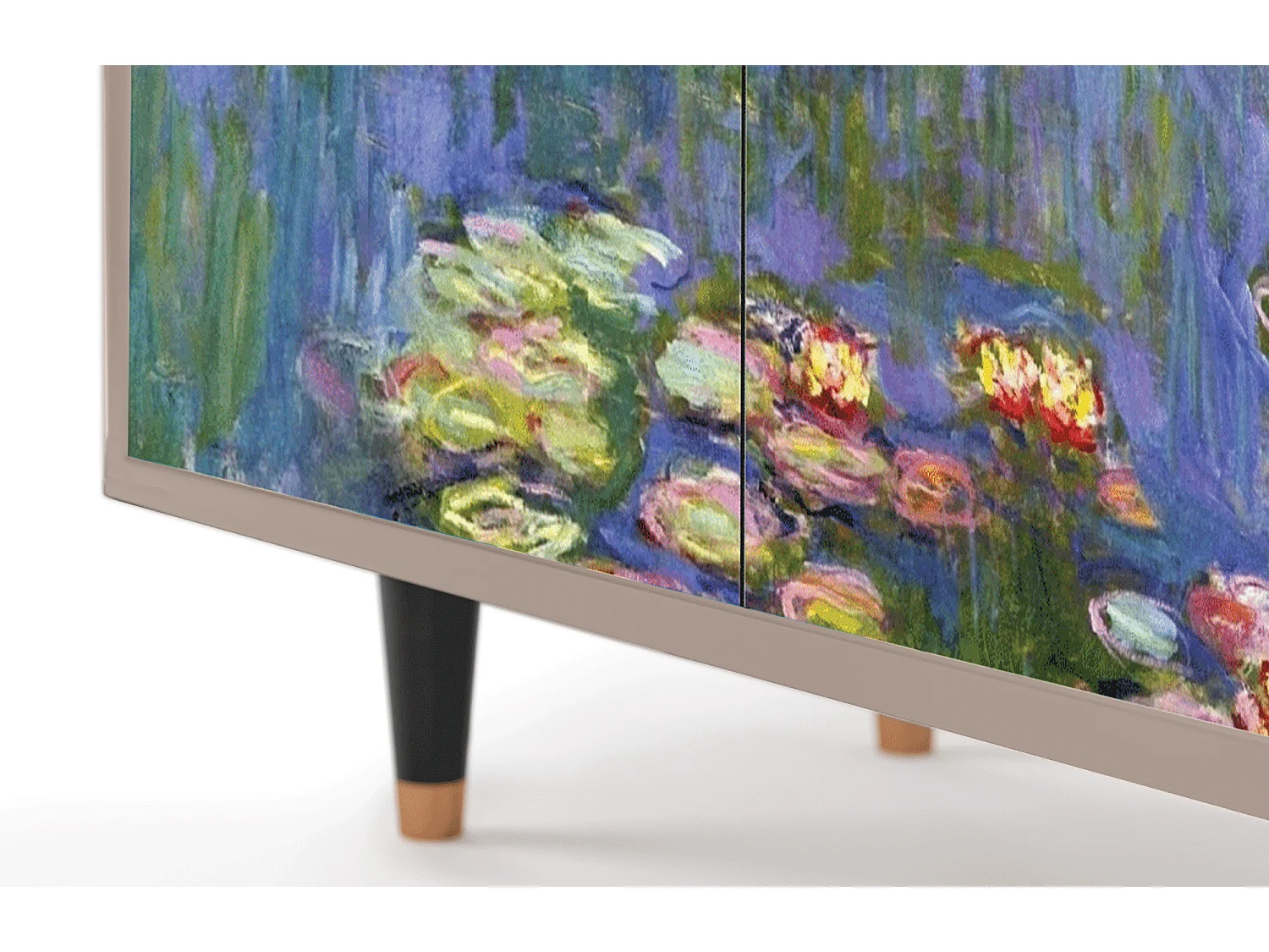 Aparador - 94x96x48 cm - BS3 - The water lily pond  , Latte
