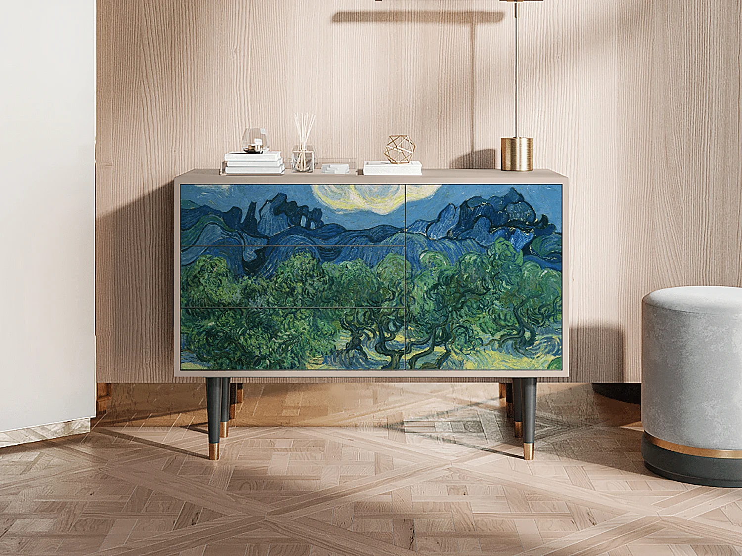 Sideboard - 115х84х41 cm - S3 - The Oil Trees, Latte