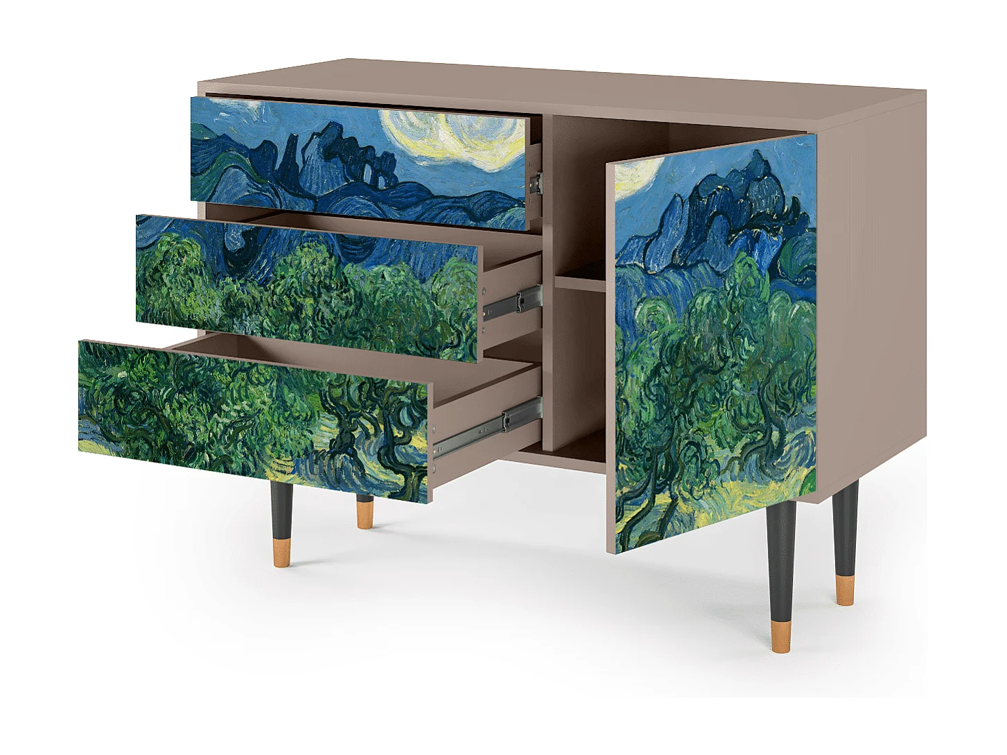 Sideboard - 115х84х41 cm - S3 - The Oil Trees, Latte