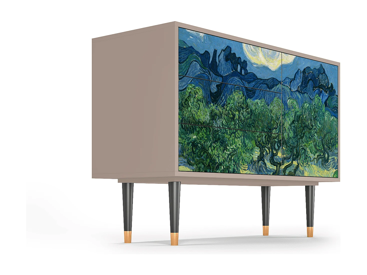 Credenza - 115х84х41 cm - S3 - The Oil Trees, Latte
