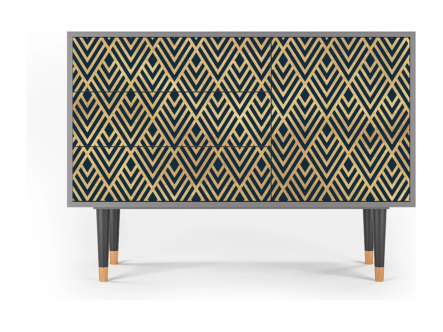 Buffet - 115х84х41 cm - S3 - Egypt Triangles, Gris