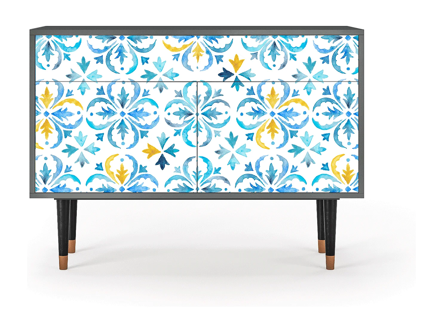 Buffet - 115x85x48 cm - BS4 - Lisbon Flover, Anthracite