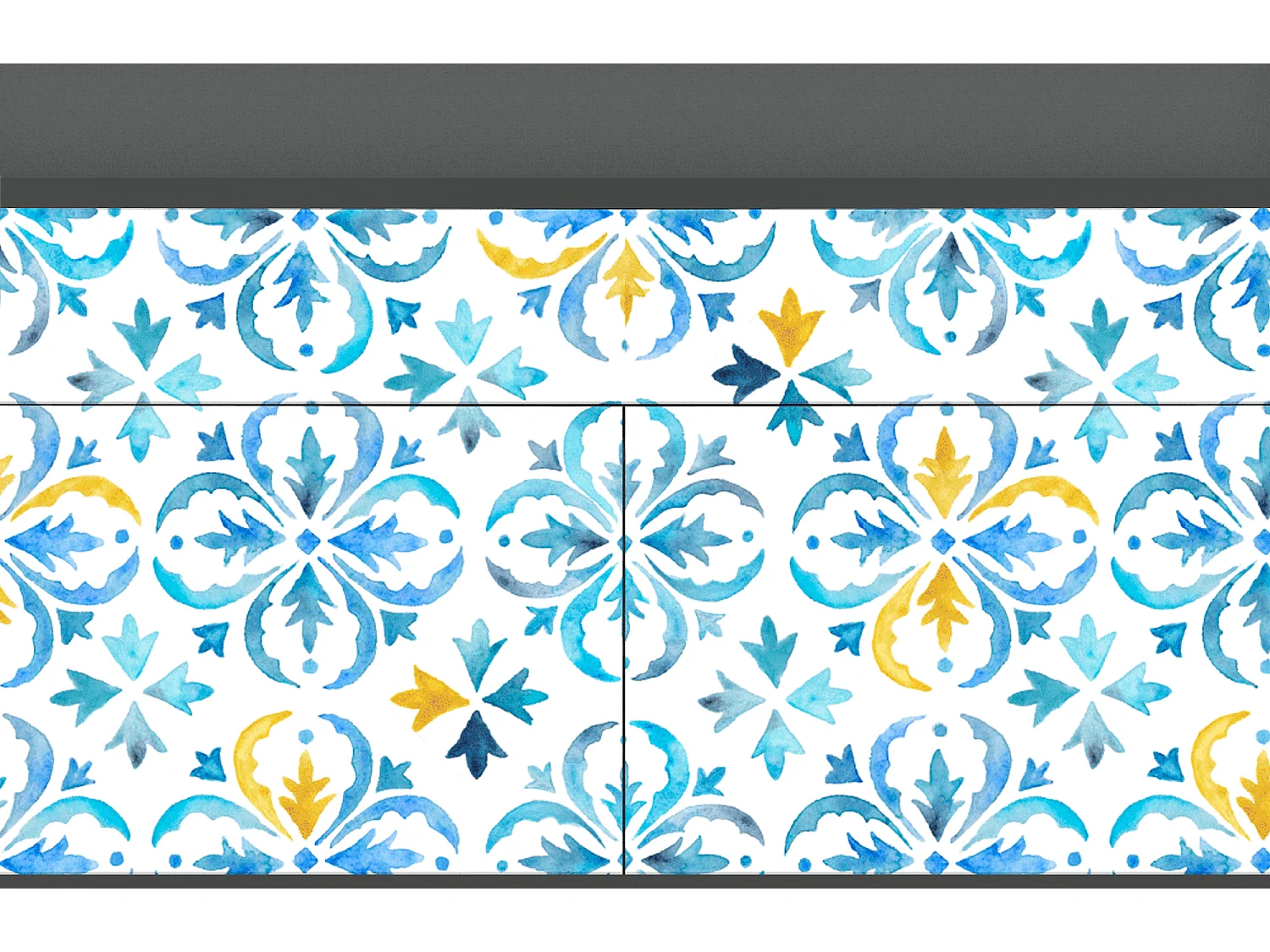 Buffet - 115x85x48 cm - BS4 - Lisbon Flover, Anthracite