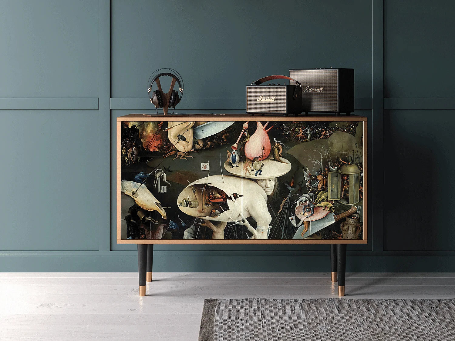 Sideboard - 115x85x48 cm - BS4 - The Garden 2, Walnuss