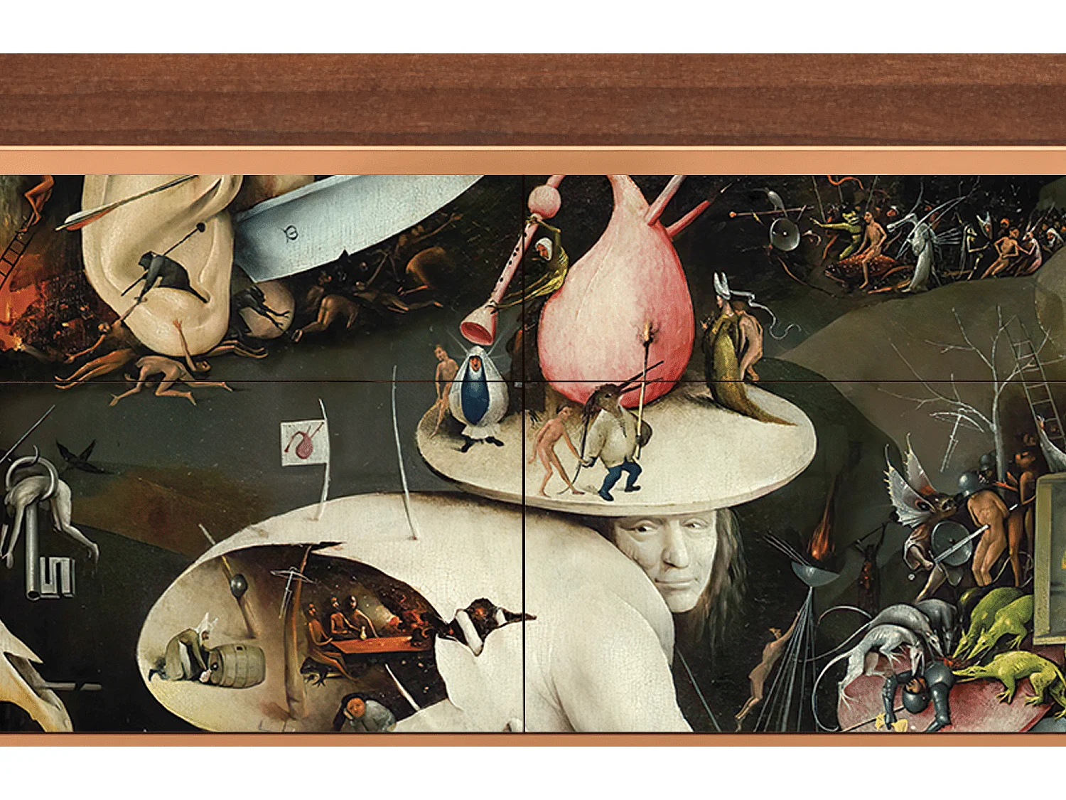 Credenza - 115x85x48 cm - BS4 - The Garden 2, Noce