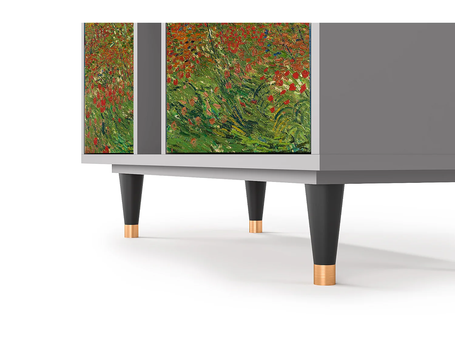 Buffet - 94х96х41 cm - BS5 - Poppy field by van Gogh, Gris