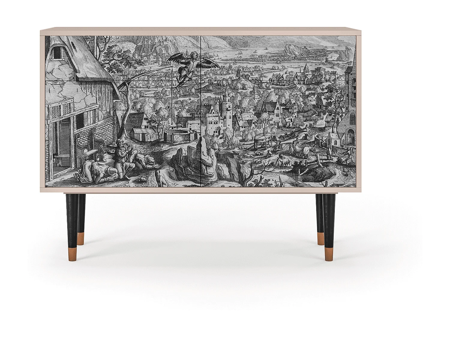 Dressoir - 115x85x48 cm - BS4 - Departure, Latte