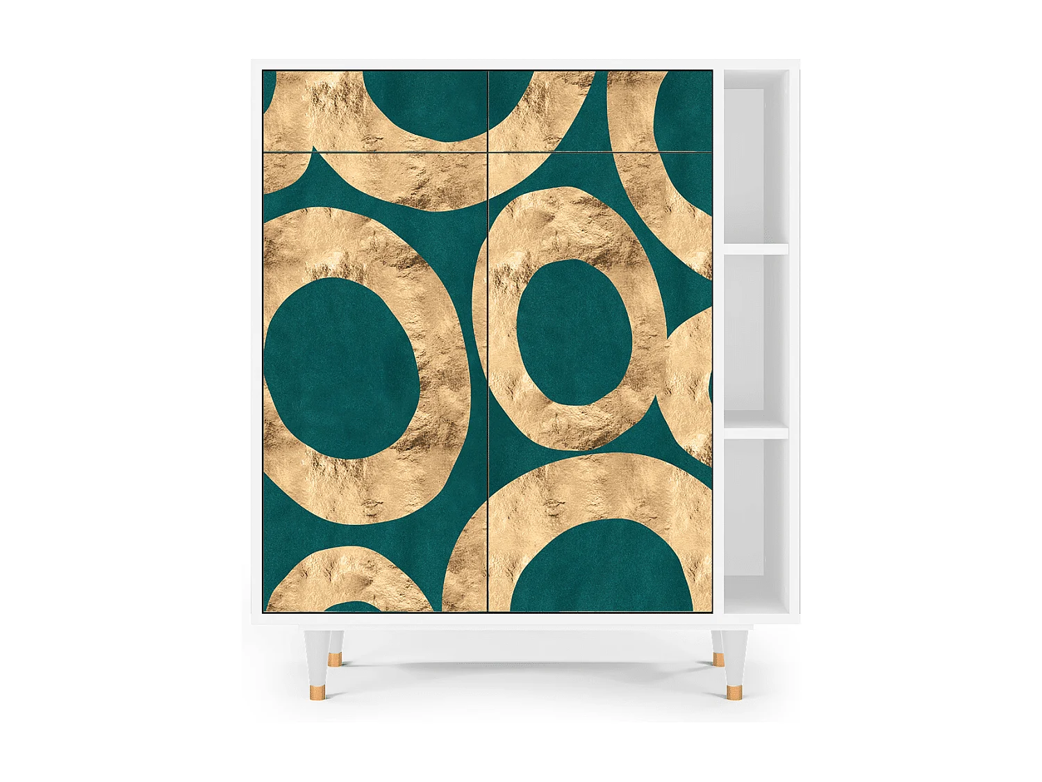 Buffet - 96х110х41 cm - BS6 - Zircon Sphere, Blanc