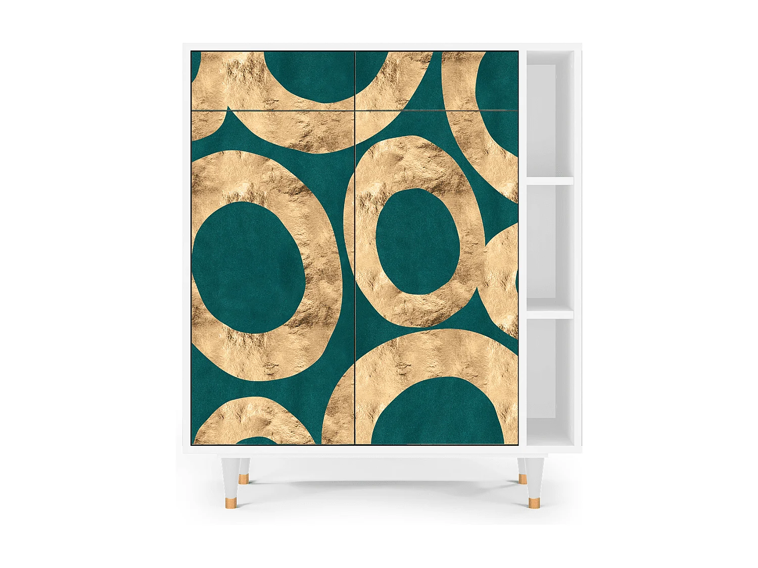 Buffet - 96х110х41 cm - BS6 - Zircon Sphere, Blanc