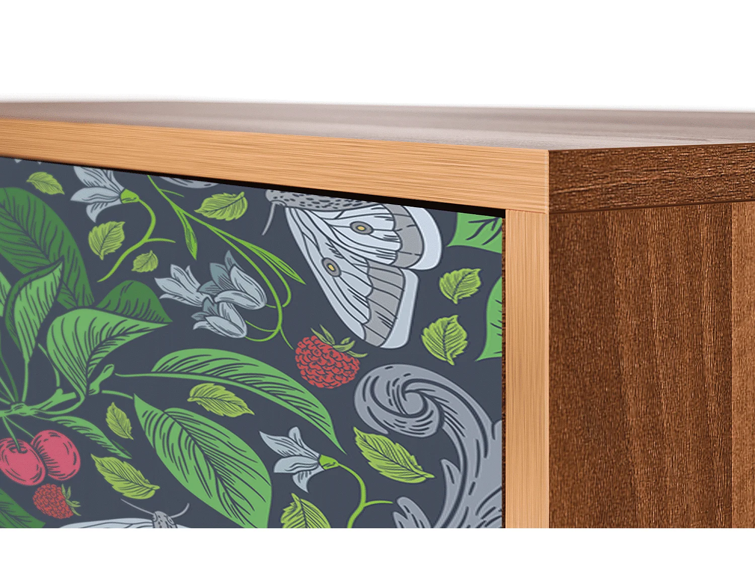 Buffet - 115х84х41 cm - S3 - Summer Berries, Noyer