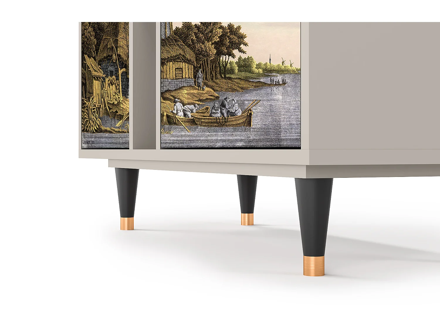 Sideboard - 94х96х41 cm - BS5 - Mill along a River, Sand