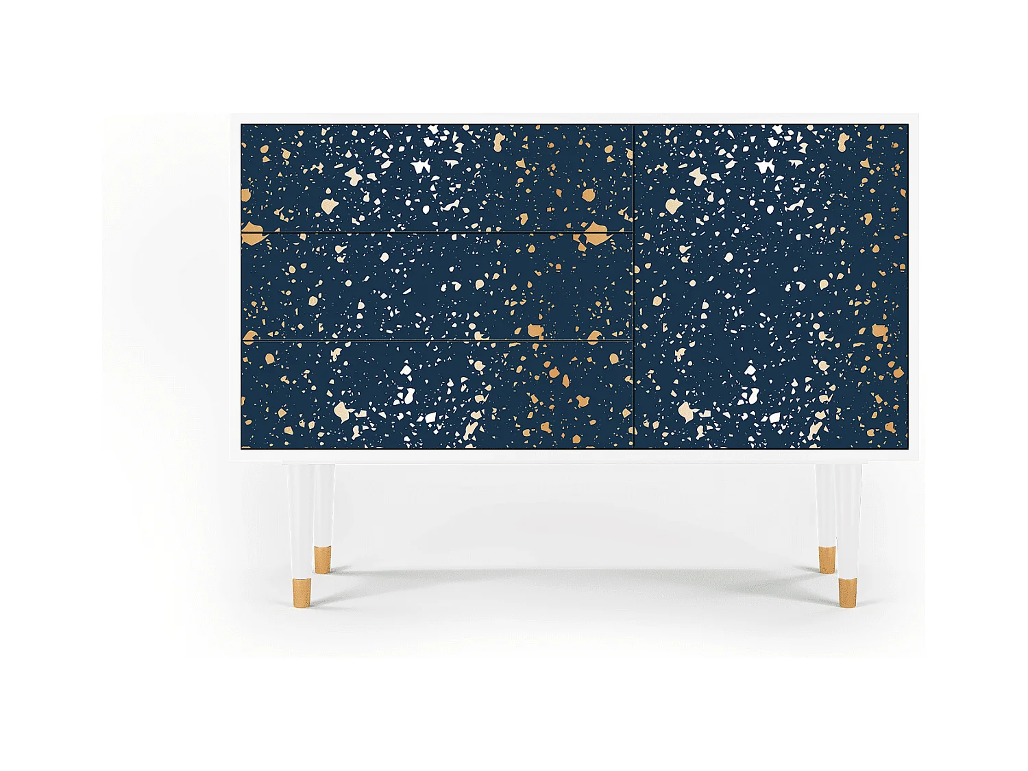 Dressoir - 115х84х41 cm - S3 - Starfall, Wit