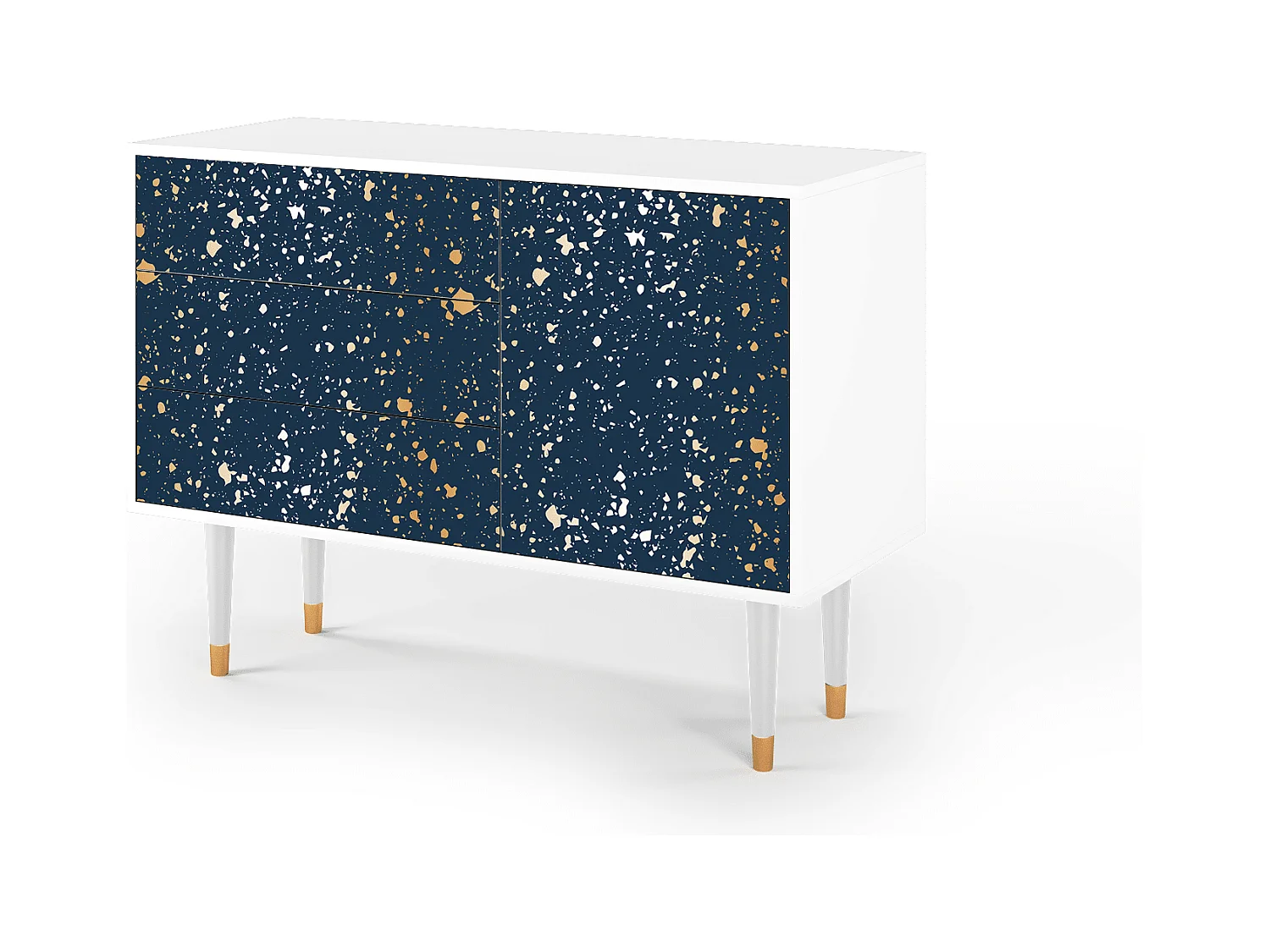 Dressoir - 115х84х41 cm - S3 - Starfall, Wit