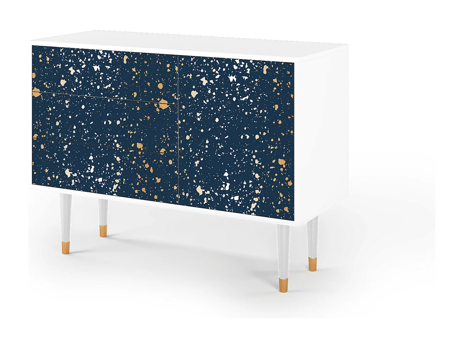 Buffet - 115х84х41 cm - S3 - Starfall, Blanc