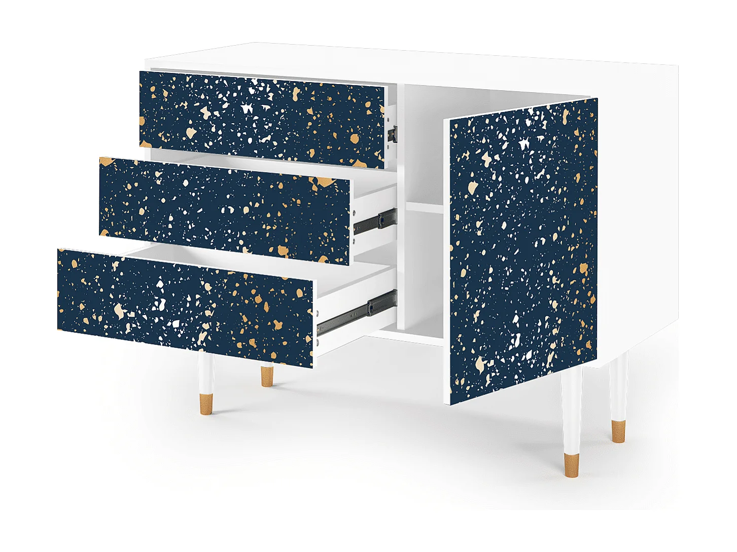 Buffet - 115х84х41 cm - S3 - Starfall, Blanc