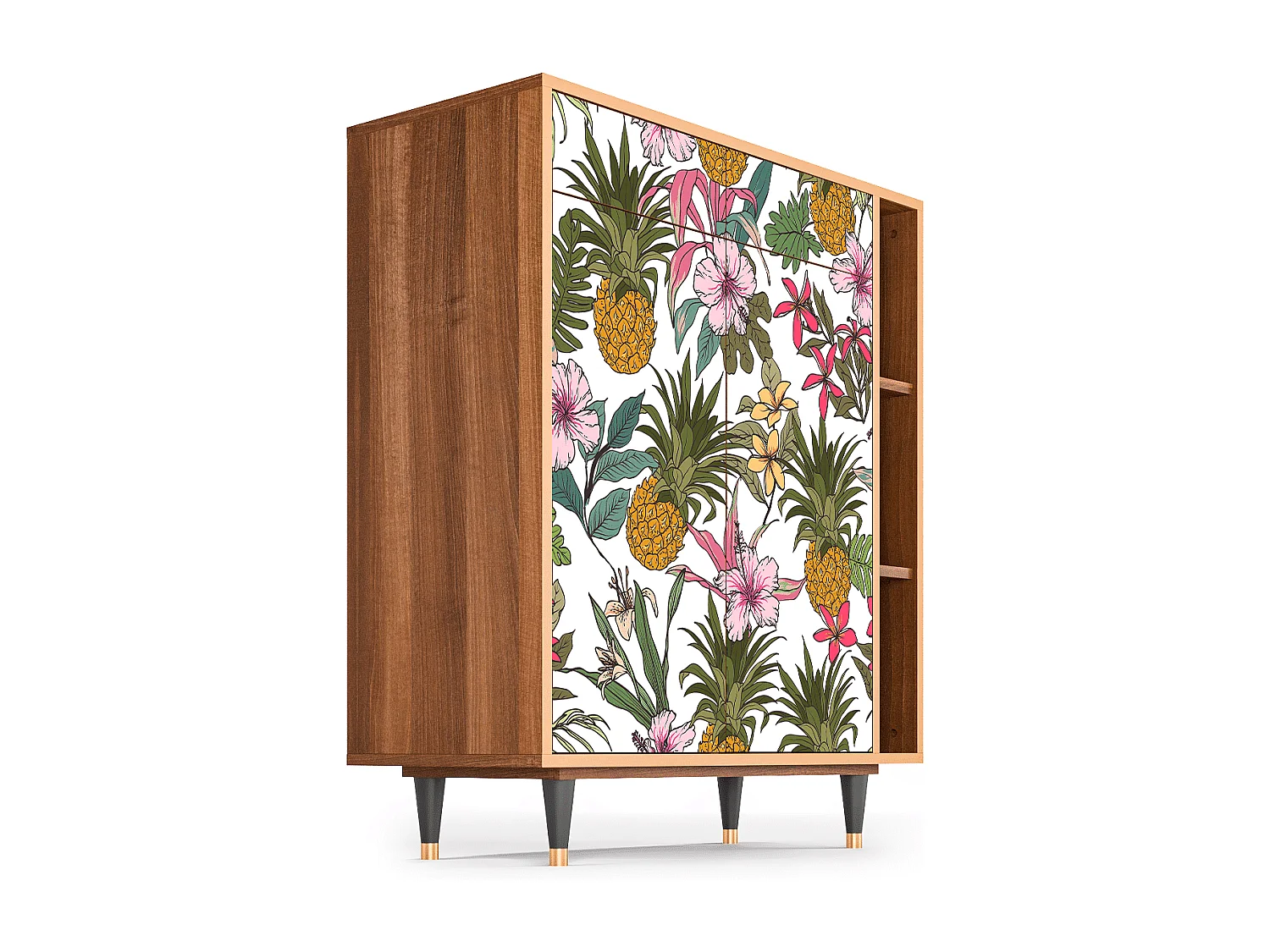 Dressoir - 96х110х41 cm - BS6 - Estival Fruit, Walnoot