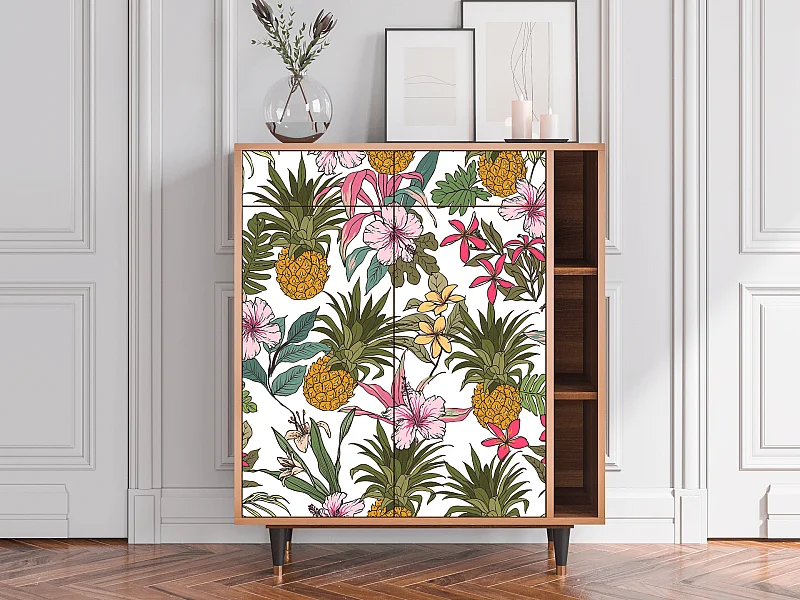 Kredens - 96х110х41 cm - BS6 - Estival Fruit, Orzech