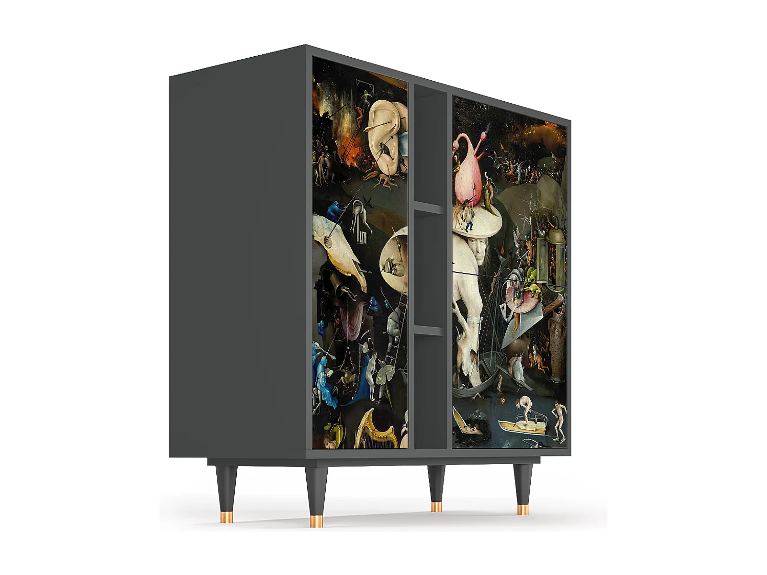 Dressoir - 94х96х41 cm - BS5 - The Garden 2, Antraciet