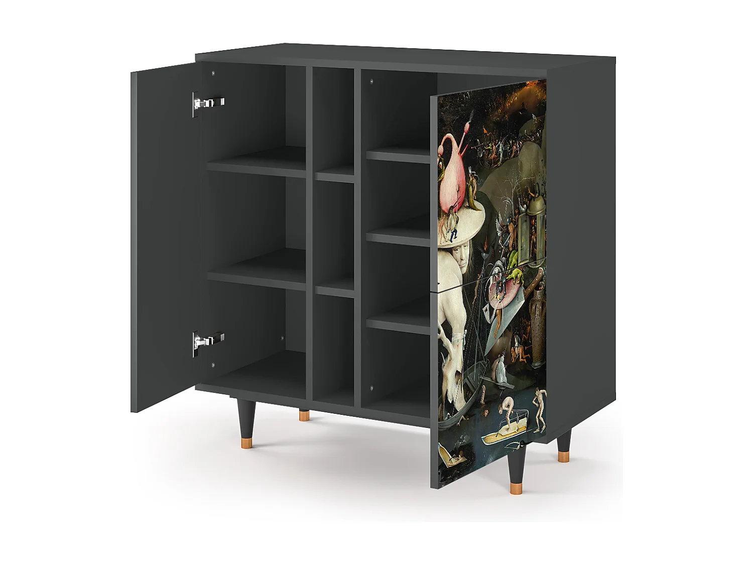 Dressoir - 94х96х41 cm - BS5 - The Garden 2, Antraciet