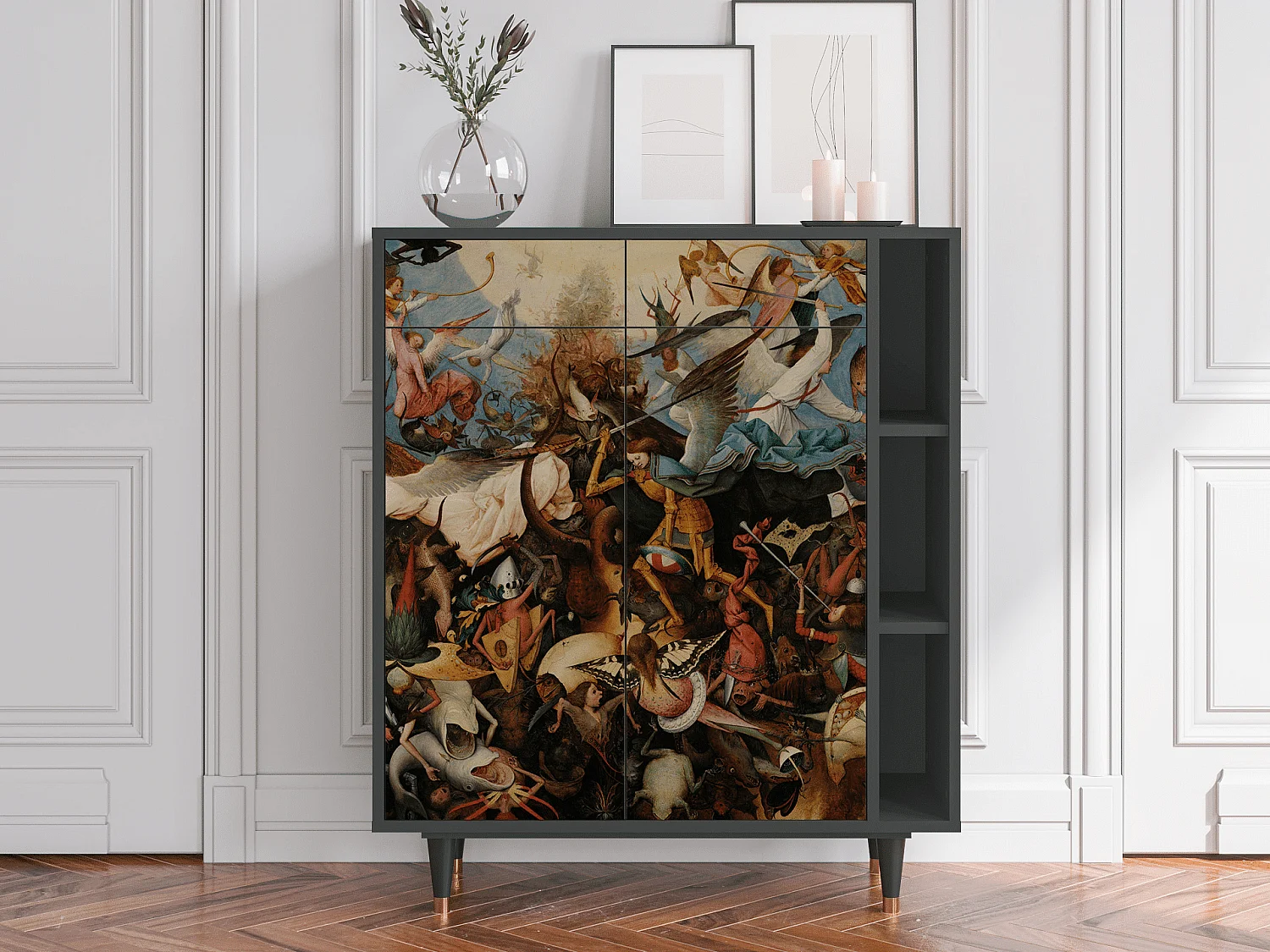 Buffet - 96х110х41 cm - BS6 - The Fall, Anthracite