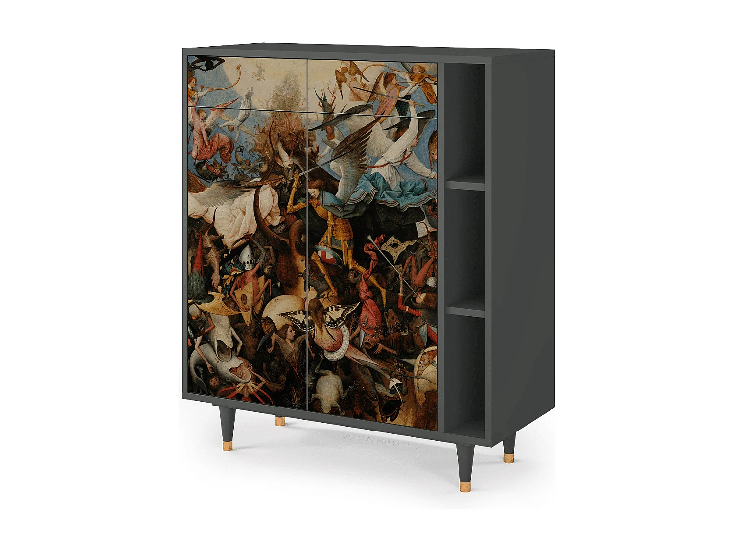 Buffet - 96х110х41 cm - BS6 - The Fall, Anthracite