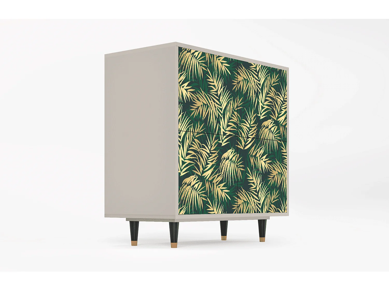 Buffet - 94x96x48 cm - BS3 - Sunny Palm Tree, Sable