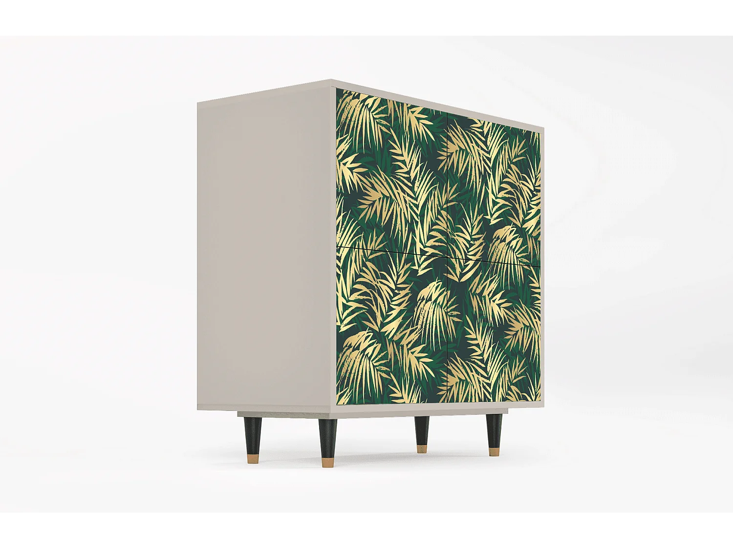 Buffet - 94x96x48 cm - BS3 - Sunny Palm Tree, Sable