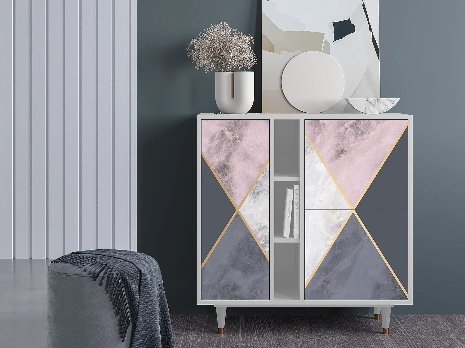 Buffet - 94х96х41 cm - BS5 - Ideal Harmony, Blanc