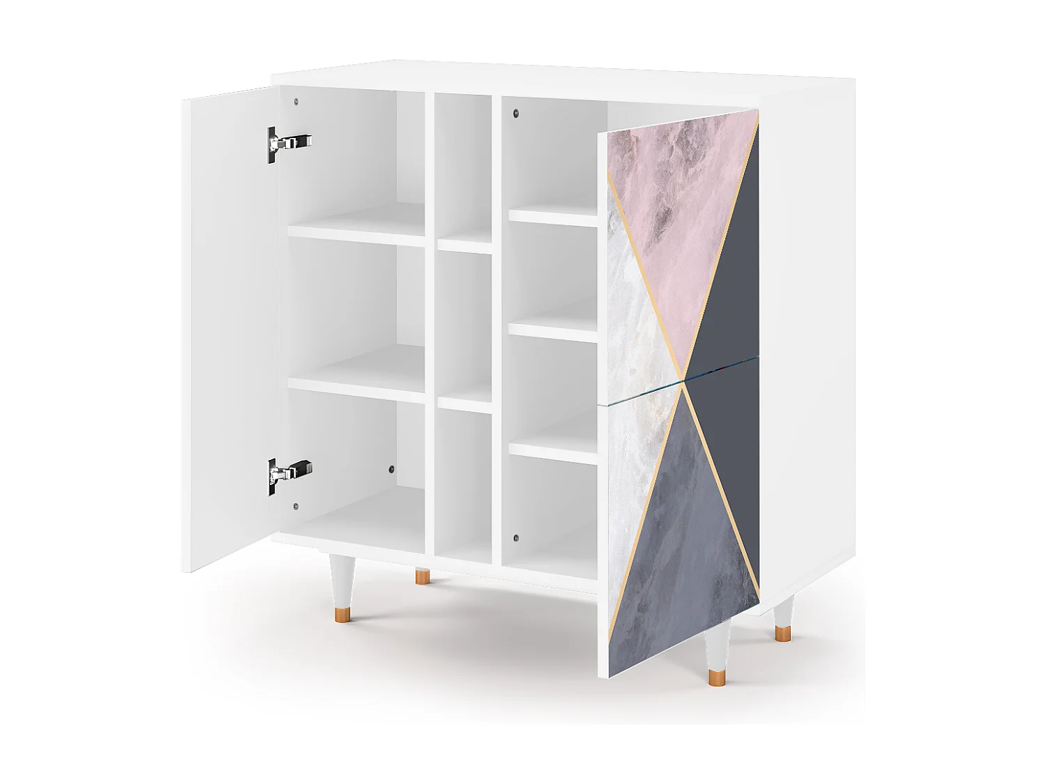 Buffet - 94х96х41 cm - BS5 - Ideal Harmony, Blanc