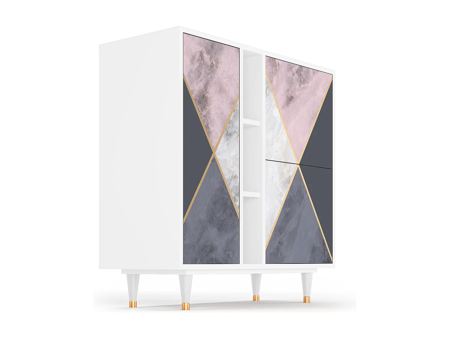 Buffet - 94х96х41 cm - BS5 - Ideal Harmony, Blanc