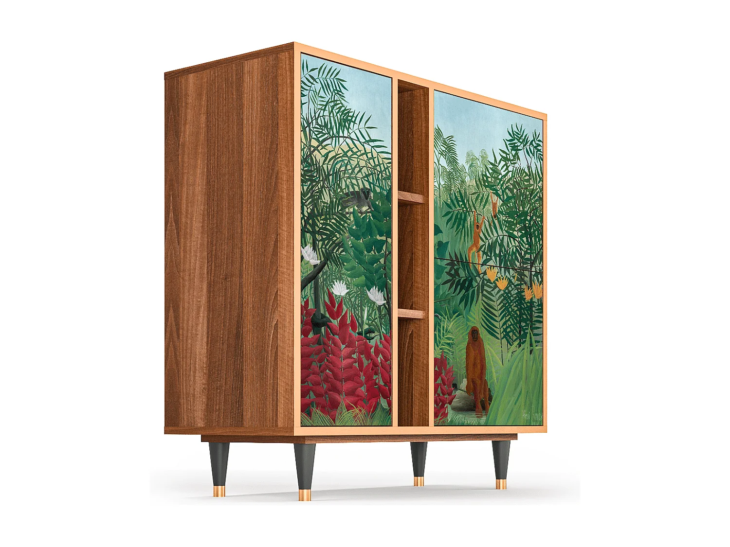 Buffet - 94х96х41 cm - BS5 - Jungles in Paris, Noyer