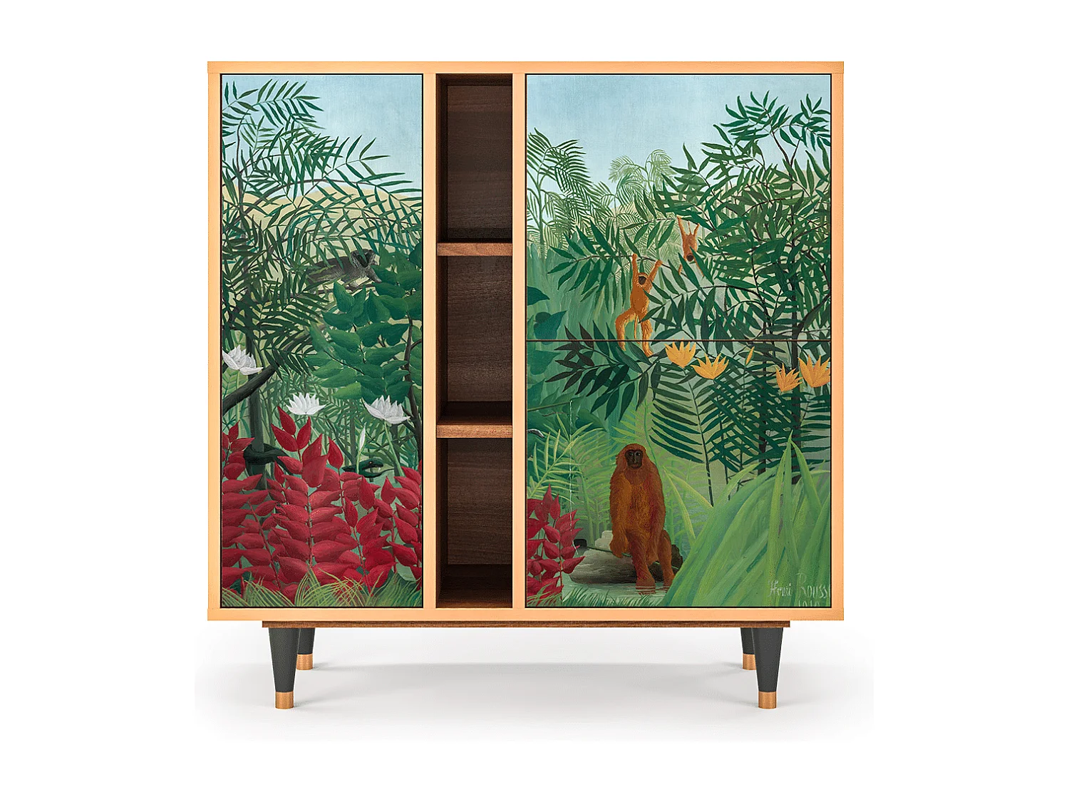 Buffet - 94х96х41 cm - BS5 - Jungles in Paris, Noyer