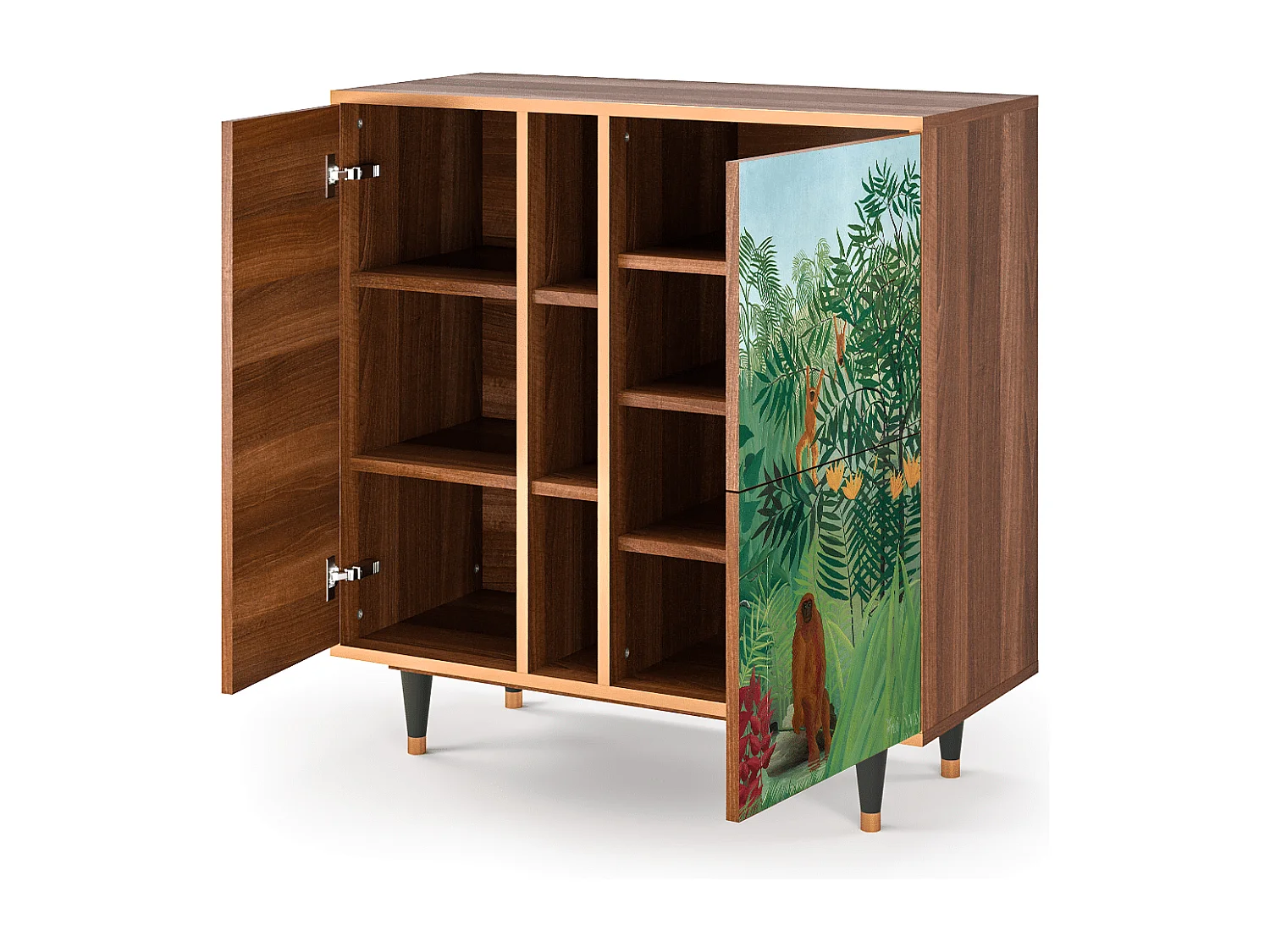 Buffet - 94х96х41 cm - BS5 - Jungles in Paris, Noyer